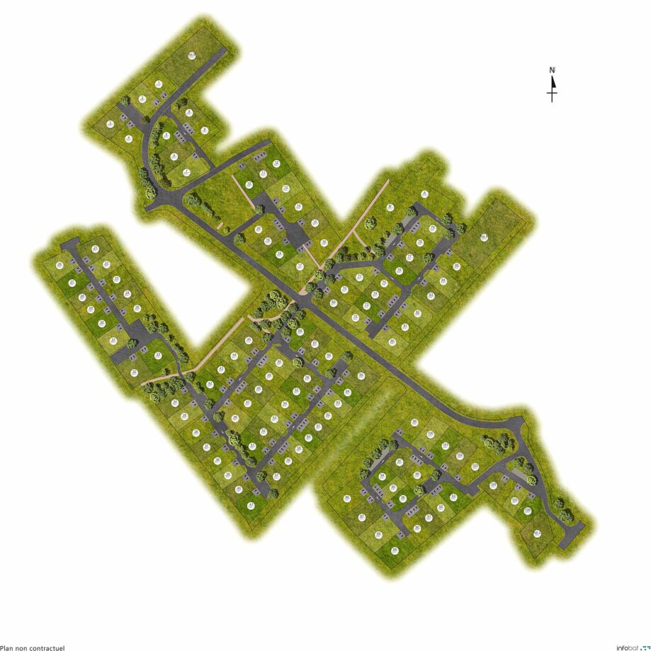 Viabilis Zac Du Clos St Aignan Baule Plan Masse Bassedef