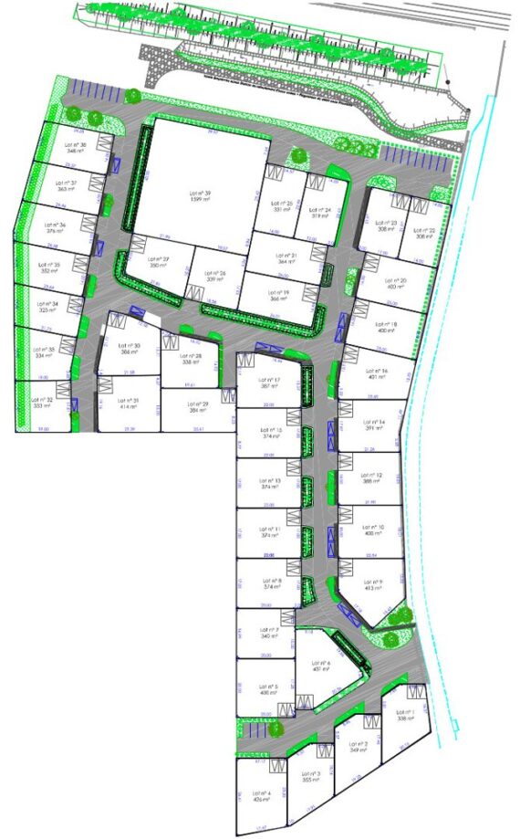 Plan Composition Frénouville Les Evignettes 1