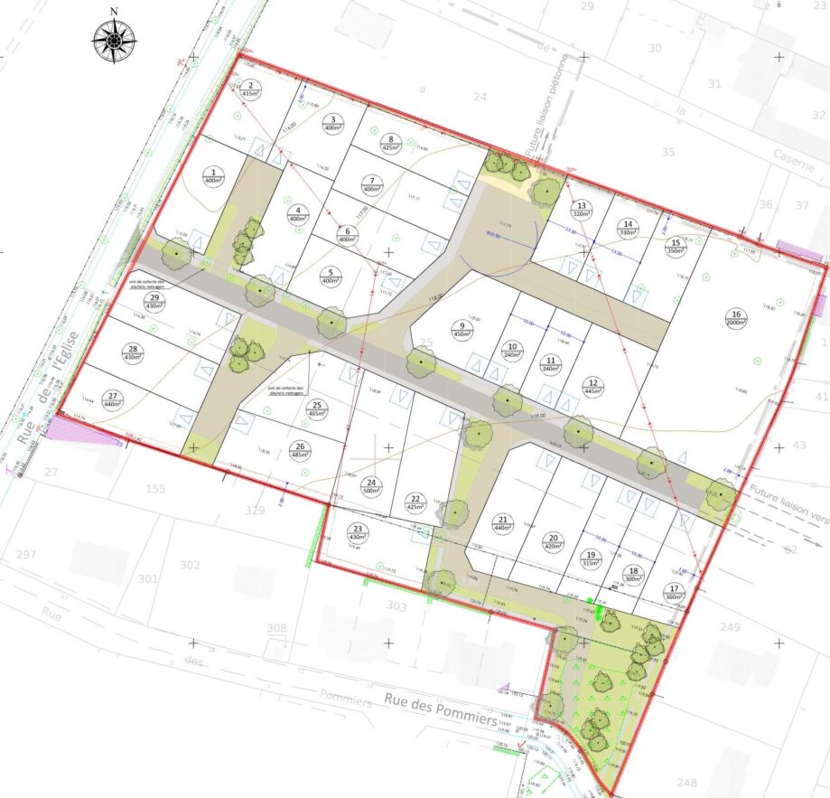 Plan Composition Grainville Langannerie Résidence Les Pinsons Min