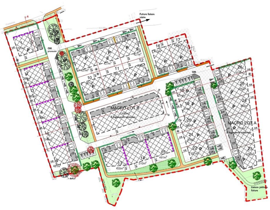 Plan Composition Poligné Le Bois Glaume