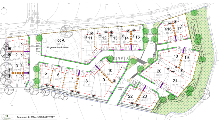 Bréal Sous Montfort Plan De Composition