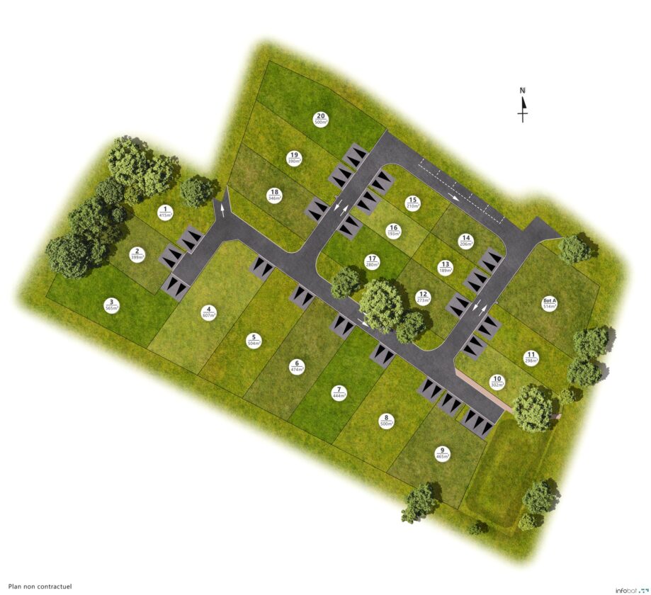 Viabilis Les Eglantines Plan Masse Hd