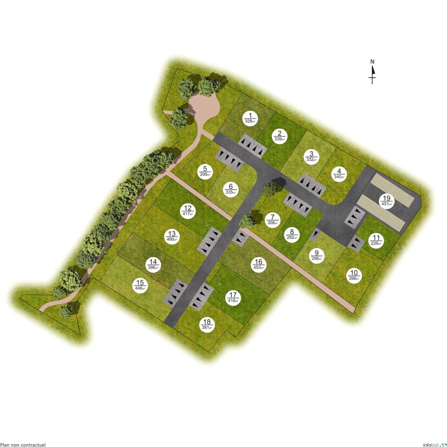 Viabilis Domaine Du Courtil Plan Masse Bassedef